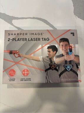 Sharper Image…2 Player Laser Tag Set… NWT